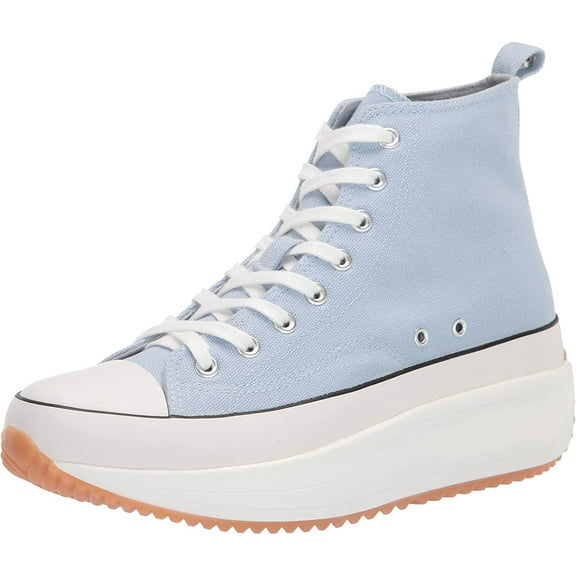Madden Girl Women's Winnona Sneaker, Powder Blue, 7