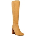 thumbnail image 1 of Madden Girl Womens Winsloww Faux Suede Tall Knee-High Boots, 1 of 3