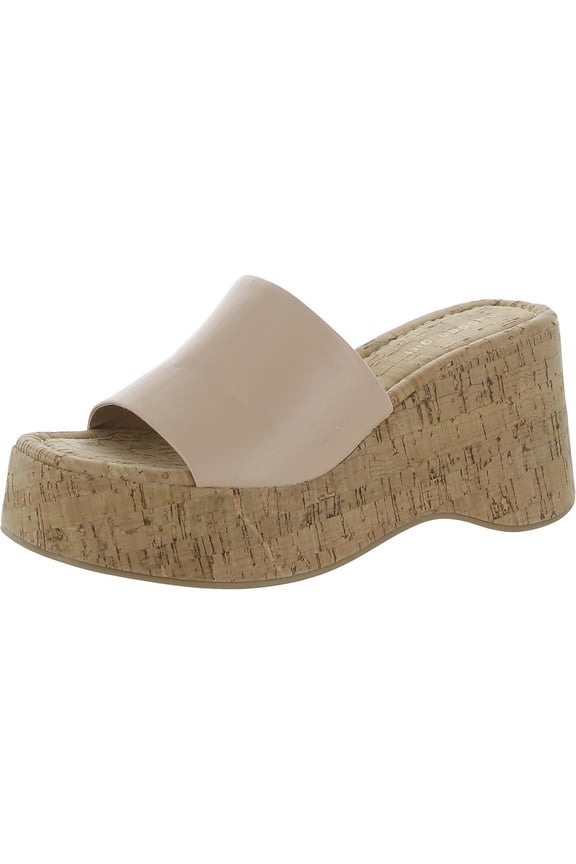 Womens ZAHARRA Square Toe Wedge Wedge Sandals
