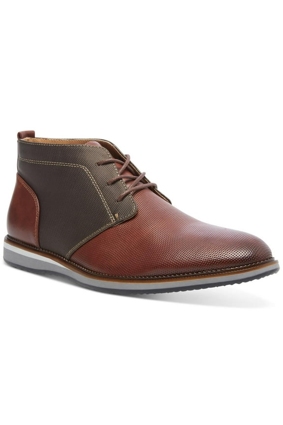 Mens M-Hinton Leather Almond Toe Chukka Boots