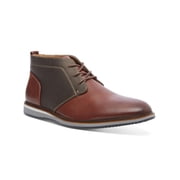 Madden Mens M-Hinton Leather Almond Toe Chukka Boots