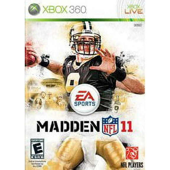 Pre-Owned Madden NFL 11, Sports Game, Physical Format, Xbox 360, Parental Controls , 4 Offline Players
