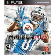 Restored Madden NFL 13, Electronic Arts, Video Game, PlayStation 3, Sports Game, 4 Offline Players