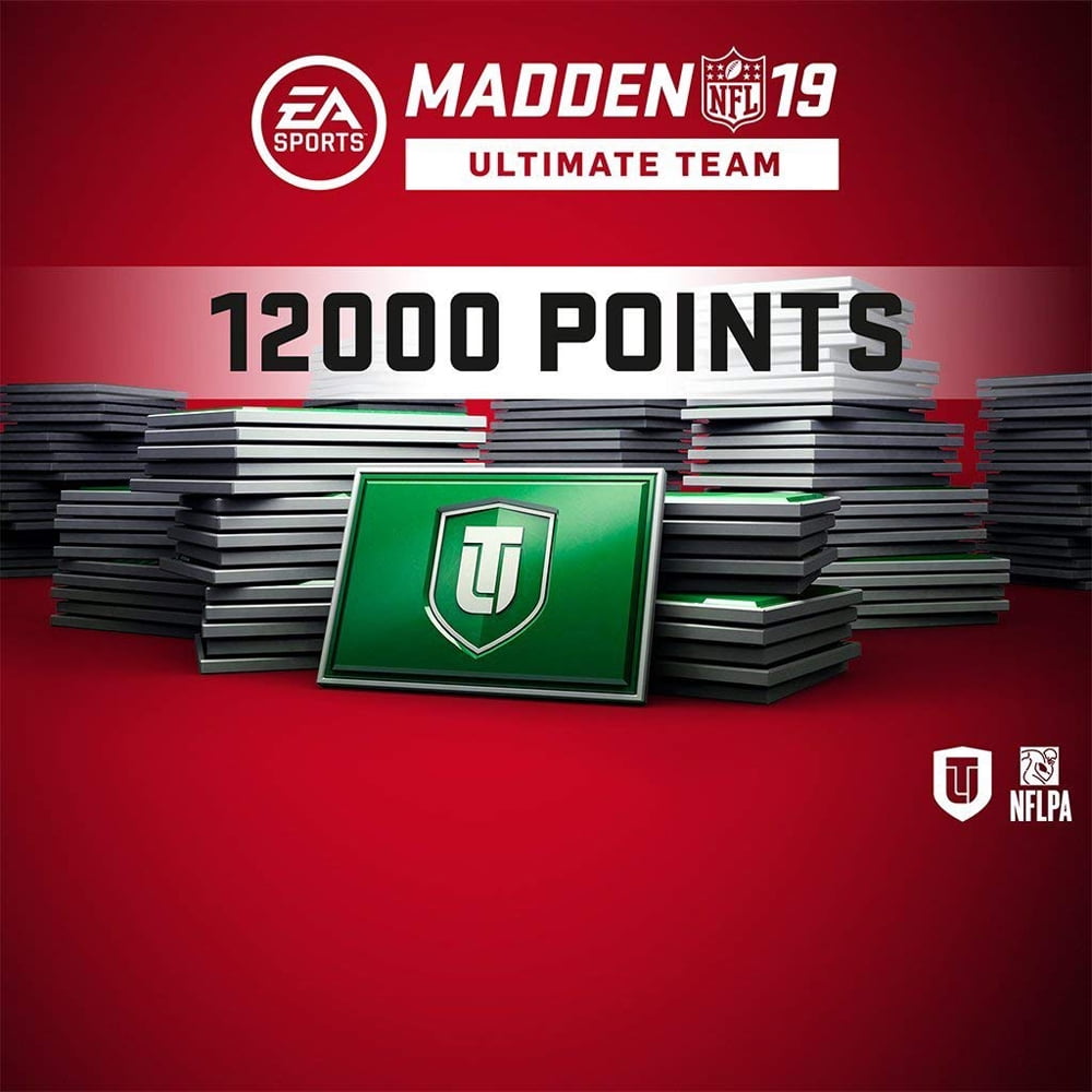Madden NFL 19 MUT 12000 Points Pack (In Game), Electronic Arts PC , 886389174088