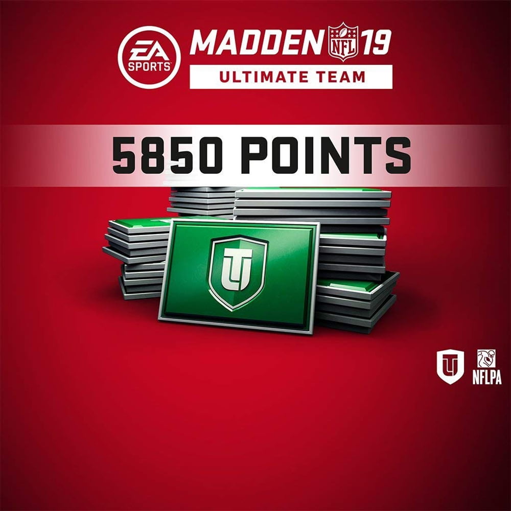 Madden NFL 19 MUT 5850 Points Pack, Electronic Arts PC , 886389174101