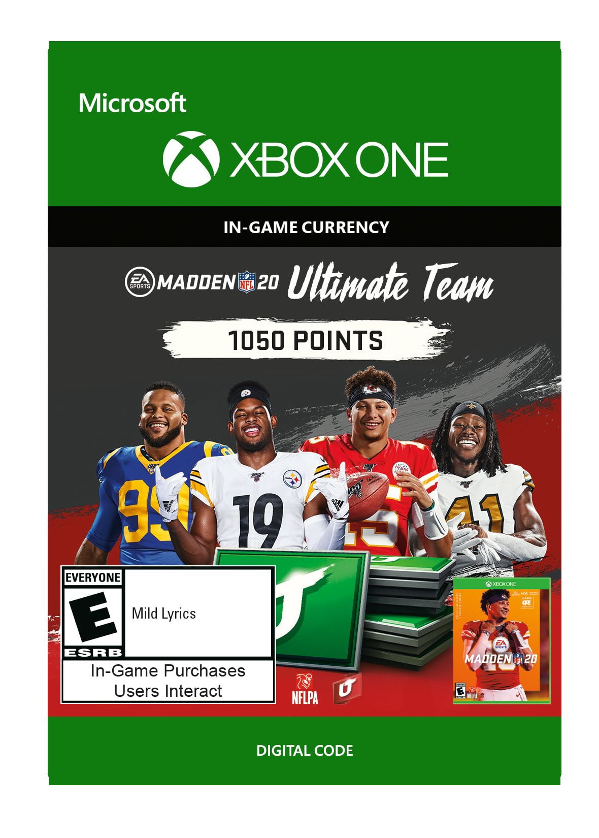 Madden NFL 20 Ultimate Team 1050 Madden Points - Xbox One [Digital] 
