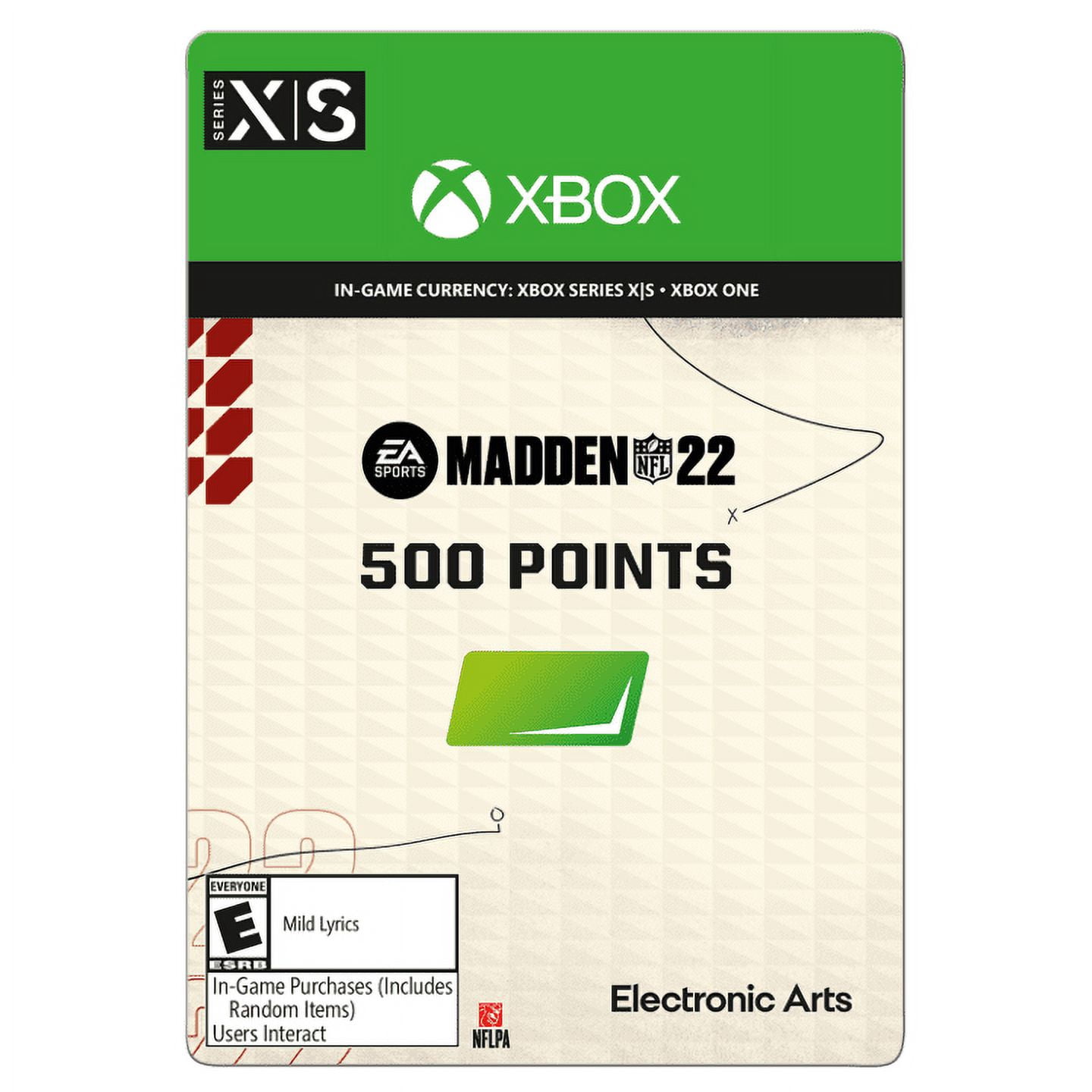 Madden NFL 22 500 Madden Points - Xbox [Digital]