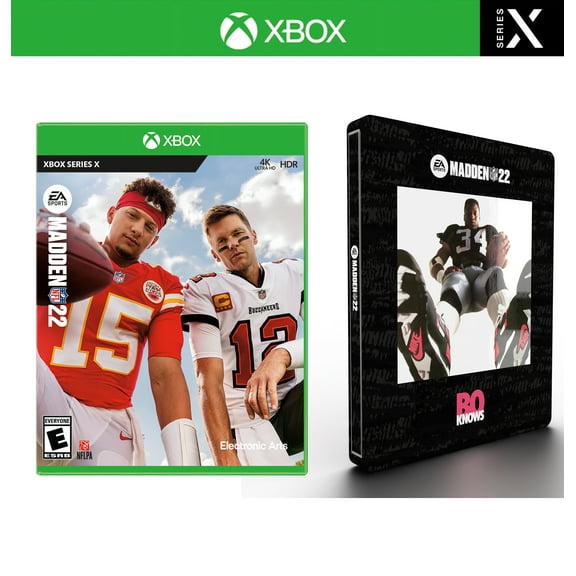 Madden NFL 22, Electronic Arts, Xbox Series X + Exclusive BO KNOWS Steelbook