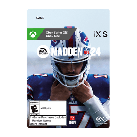Madden NFL 24 - Xbox Series x|S [Digital] Prepaid Gaming E- Card, Xbox [Email Delivery]