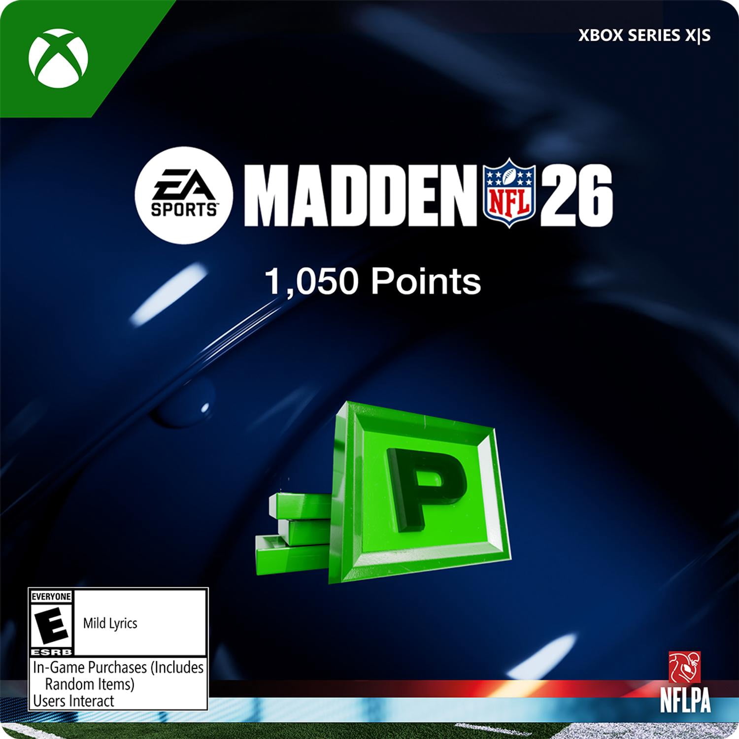 Madden Nfl 26: 1050 Mut Points - xbox x|s