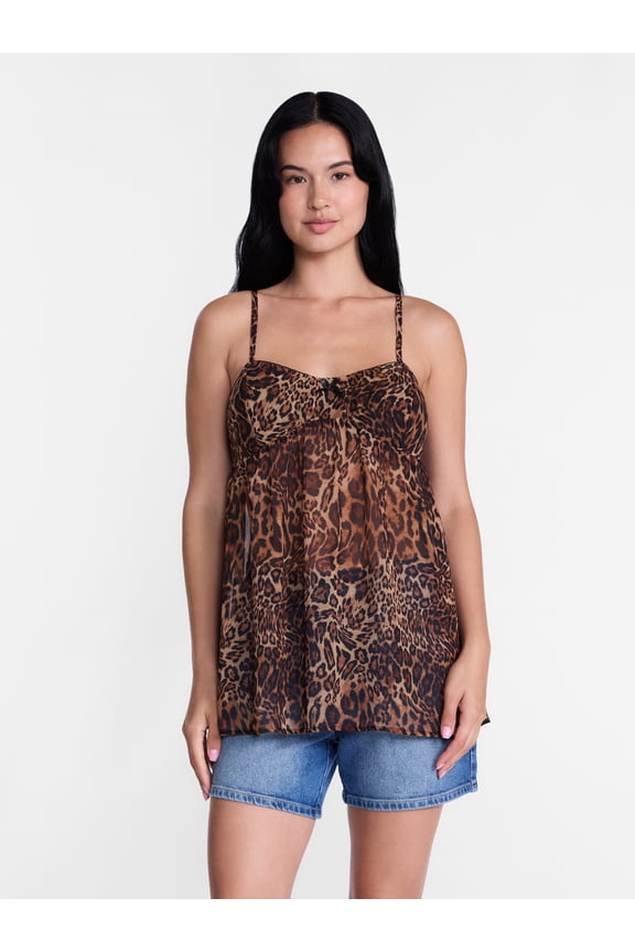 Women’s Babydoll Tank Top, Sizes XXS-XXL