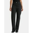 thumbnail image 1 of Madden NYC Women's Barrel Jeans, 28" Inseam, Sizes 00-18, 1 of 5