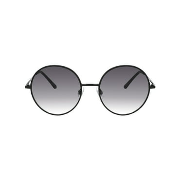 Madden NYC Bexlee Black Metal Round Sunglasses