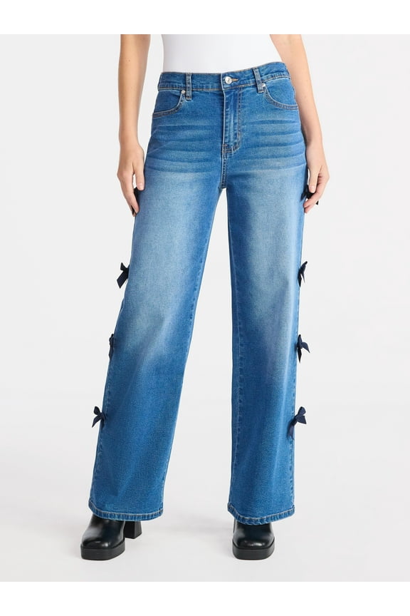 Women's Bow Jeans