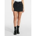 thumbnail image 1 of Madden NYC Women's Embroidered Bow Denim Skirt, Sizes XXS-XXL, 1 of 5