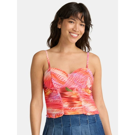 Madden NYC Bra Cup Top, Womens