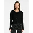 thumbnail image 1 of Madden NYC Women's Button Cardigan, Lightweight, Sizes XXS-XXL, 1 of 5