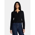 thumbnail image 1 of Madden NYC Women's Cable Cardigan, Sizes XXS-XXL, 1 of 6