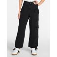 thumbnail image 1 of Madden NYC Women's Denim Cargo Joggers, 28" Inseam, Sizes XXS-XXL, 1 of 5