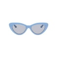 thumbnail image 1 of Madden NYC Women's Studded Cateye Sunglasses, Blue, 1 of 3