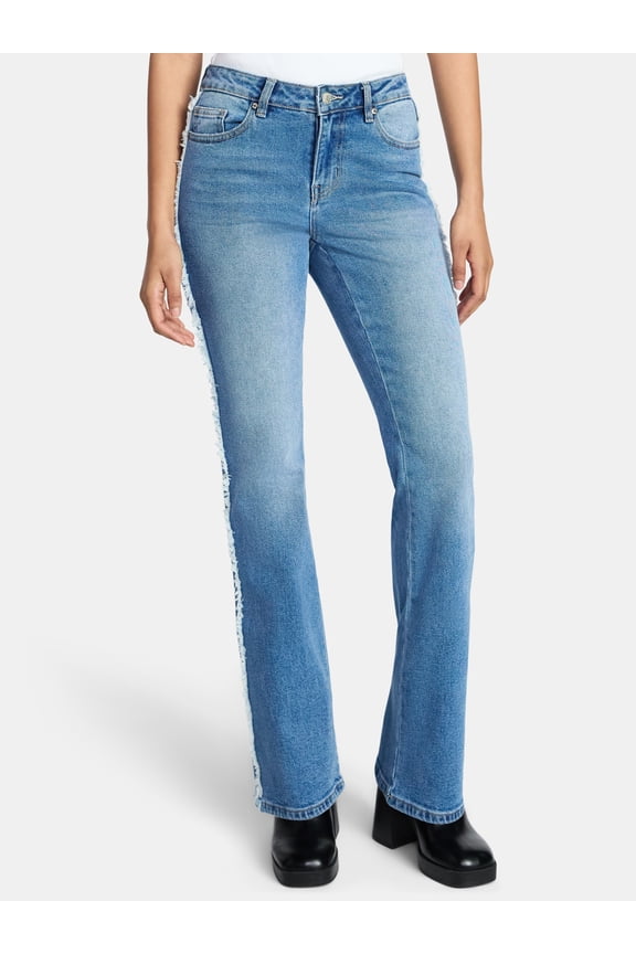 Women's Frayed Boot Jeans