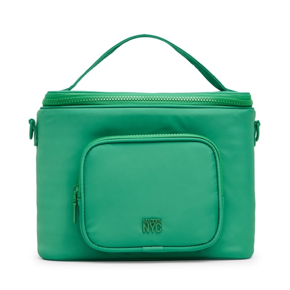 Madden NYC Women's Front Pocket Lunchbox, Green - Portable Food Storage for Work & Travel