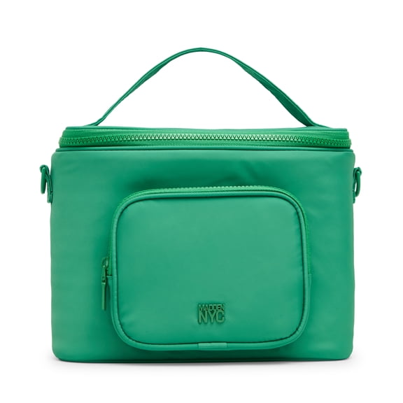 Madden NYC Women's Front Pocket Lunchbox, Green - Portable Food Storage for Work & Travel