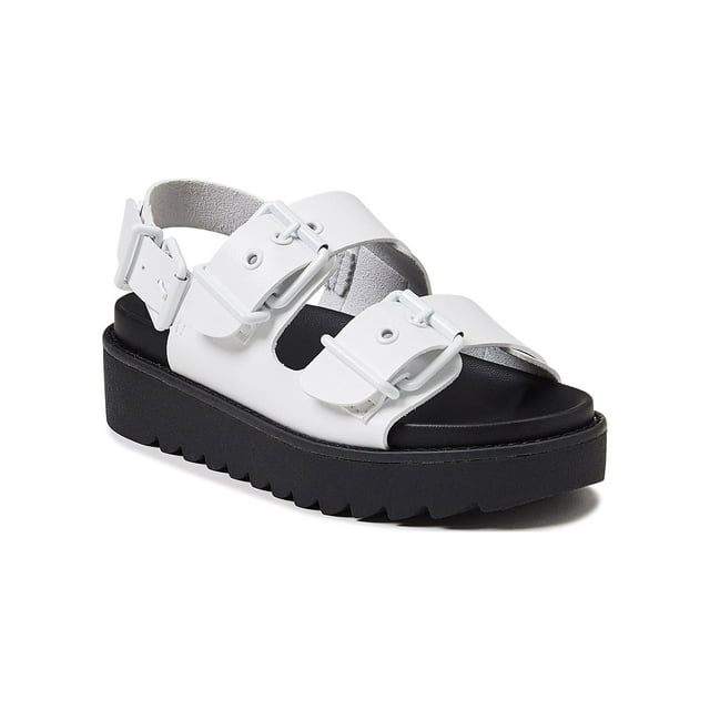 madden girl 2 buckle flatform