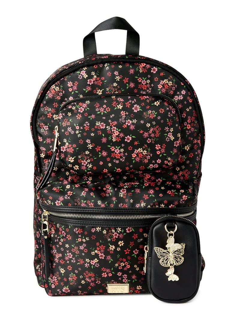 Madden NYC Girls Modular Zipper Backpack Ditsy Floral  display picture 2