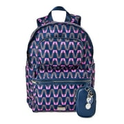 Madden NYC Girls Modular Zipper Backpack Mod Chevron