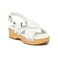 thumbnail image 1 of Madden NYC Girls Wooden Heel Sandals, Sizes 12-6, 1 of 3