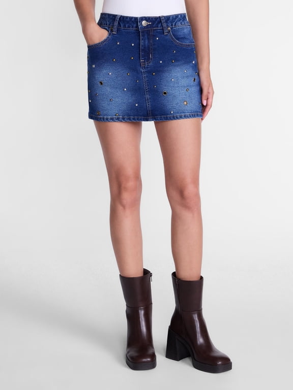 Women’s Grommet Mini Skort, Sizes XXS-XXL