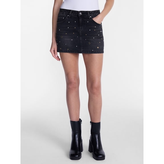 Madden NYC Women’s Grommet Mini Skort, Sizes XXS-XXL