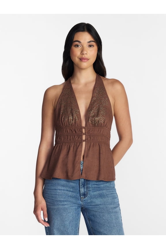 Women's Halter Top, Sizes XXS-XXL