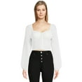 thumbnail image 1 of Madden NYC Junior's Corset Top with Foam Bra Cups, 1 of 5