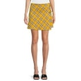 thumbnail image 1 of Madden NYC Junior's Side Lace-Up Plaid Skirt, 1 of 5