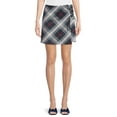 thumbnail image 1 of Madden NYC Junior's Side Lace-Up Plaid Skirt, 1 of 5