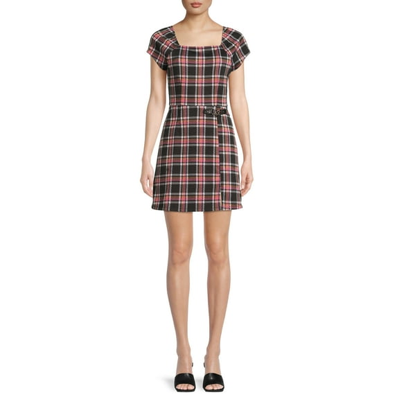 Madden NYC Junior's Sweetheart Mini Dress