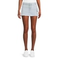 thumbnail image 1 of Madden NYC Juniors Cargo Mini Skirt, Sizes XS-3XL, 1 of 5