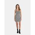 thumbnail image 1 of Madden NYC Juniors’ Cut Out Boucle Dress, Sizes XXS-XXL, 1 of 5