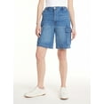 thumbnail image 1 of Madden NYC Juniors' Oversized Cargo Shorts, 3" Inseam, Sizes XS-XXXL, 1 of 5