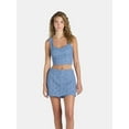 thumbnail image 1 of Madden NYC Juniors’ Sleeveless Boucle Top, Sizes XXS-XXL, 1 of 5