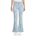 thumbnail image 1 of Madden NYC Juniors' Super High Rise Flare Jeans, 1 of 5