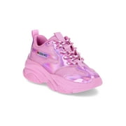 MADDEN NYC Little Girls and Big Girls Metallic Sporty Sneakers, Sizes 13-6