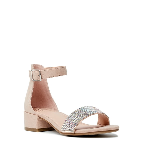 Madden NYC Little Girl & Big Girl Low Heel Rhinestone Shoes, Sizes 13-5