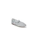 thumbnail image 1 of Madden NYC Little Girl & Big Girl Mesh Rhinestone Ballet Flats, 1 of 5