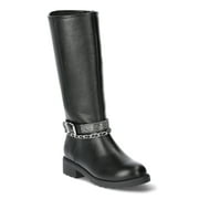 MADDEN NYC Little Girl & Big Girl Tall Chain Boot
