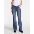 thumbnail image 1 of Madden NYC Women's Low Rise Flare Jeans, 32" Inseam, Sizes 00-18, 1 of 5