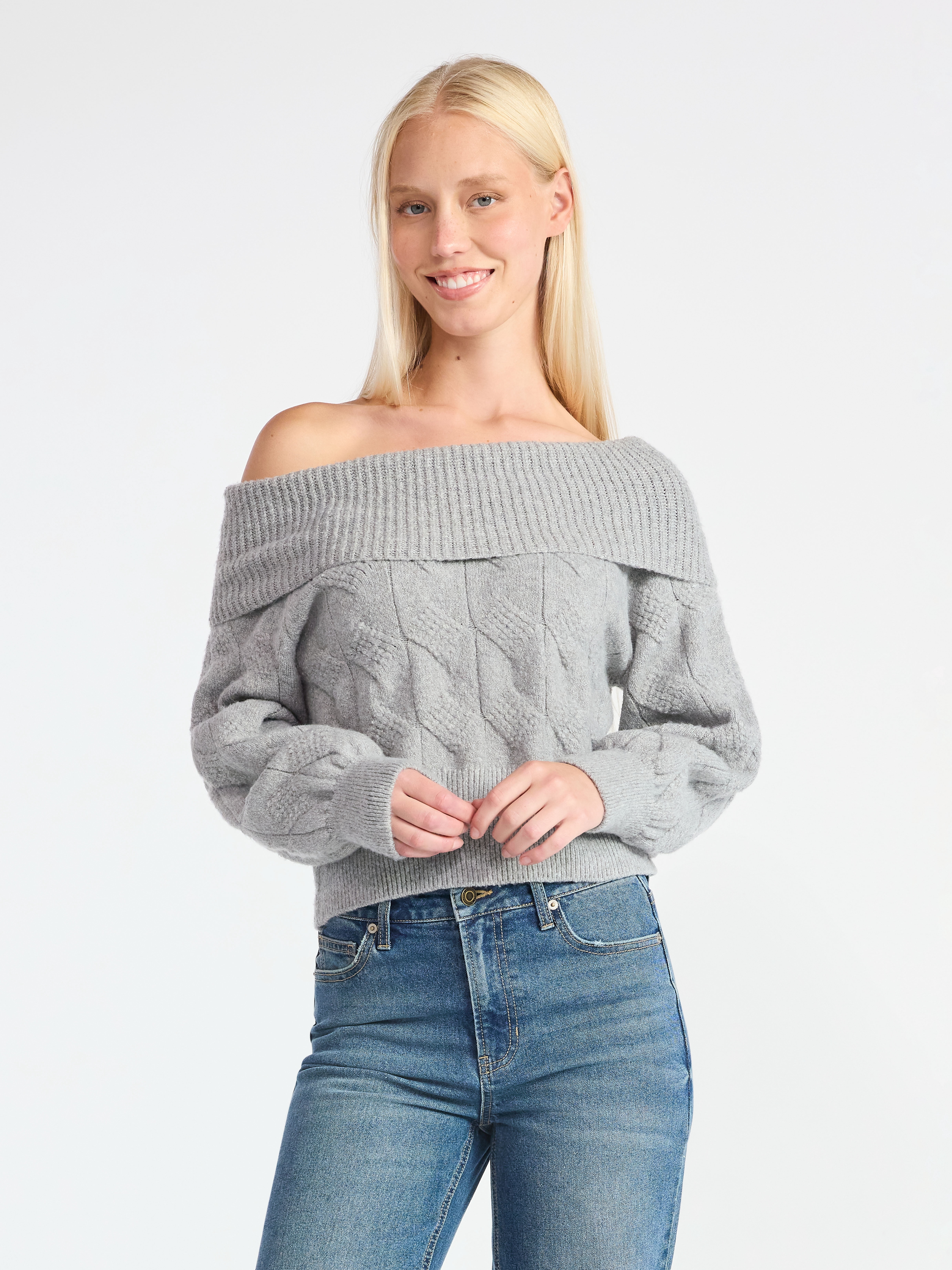 Madden NYC Women's Marilyn Sweater, Midweight, Sizes XXS-XXL