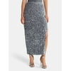 Madden NYC Women's Sequin Velour Maxi Skirt, Sizes